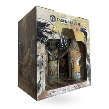 Insel Brauerei Gaveæske m. 6 x 33 cl + glas - Gourmet-Butikken